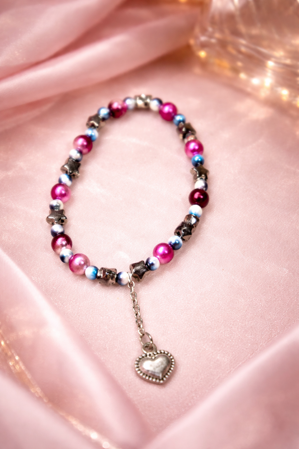 Starlit Heart Bracelet