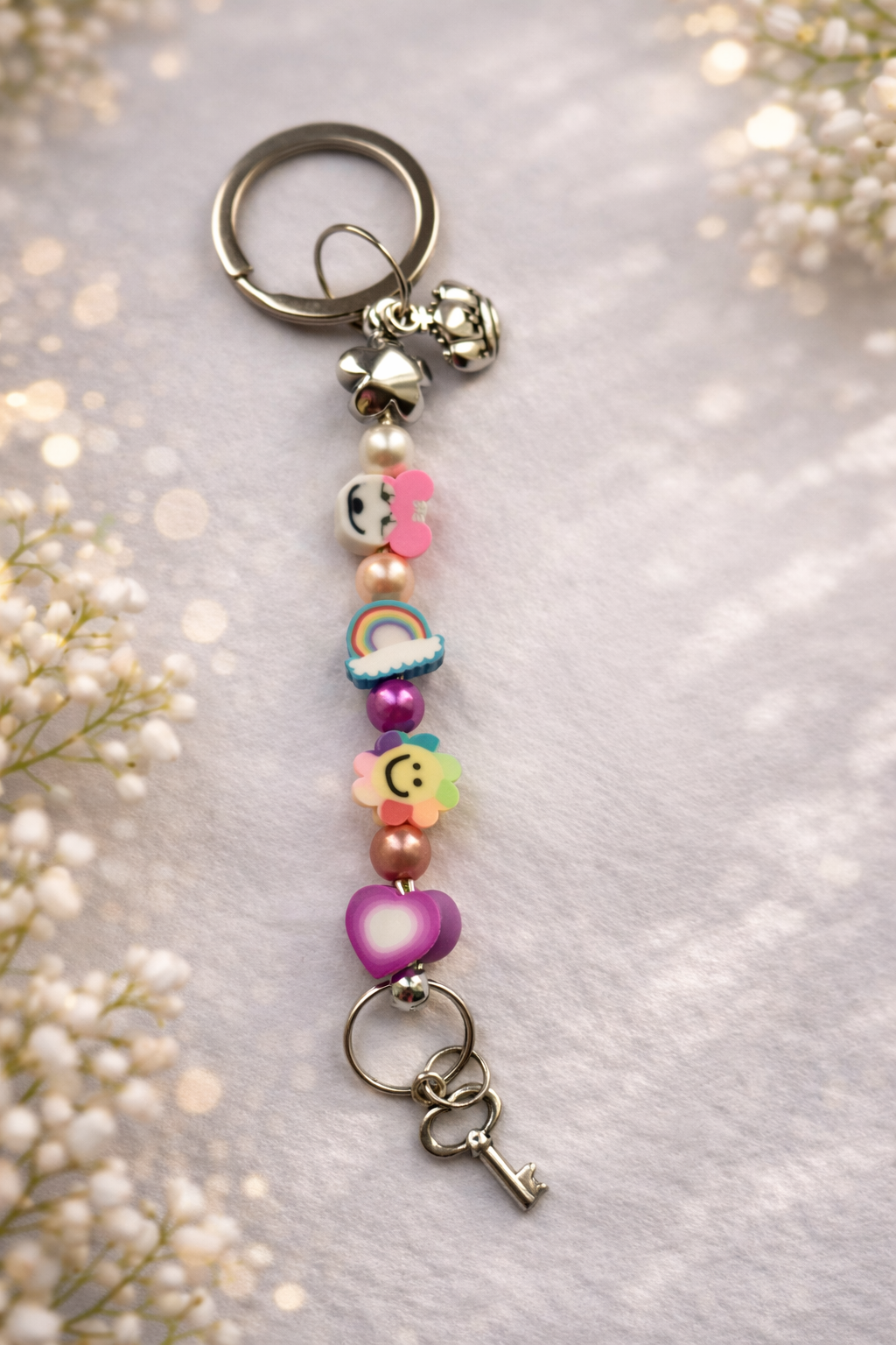 Rainbow Dreams Keyring