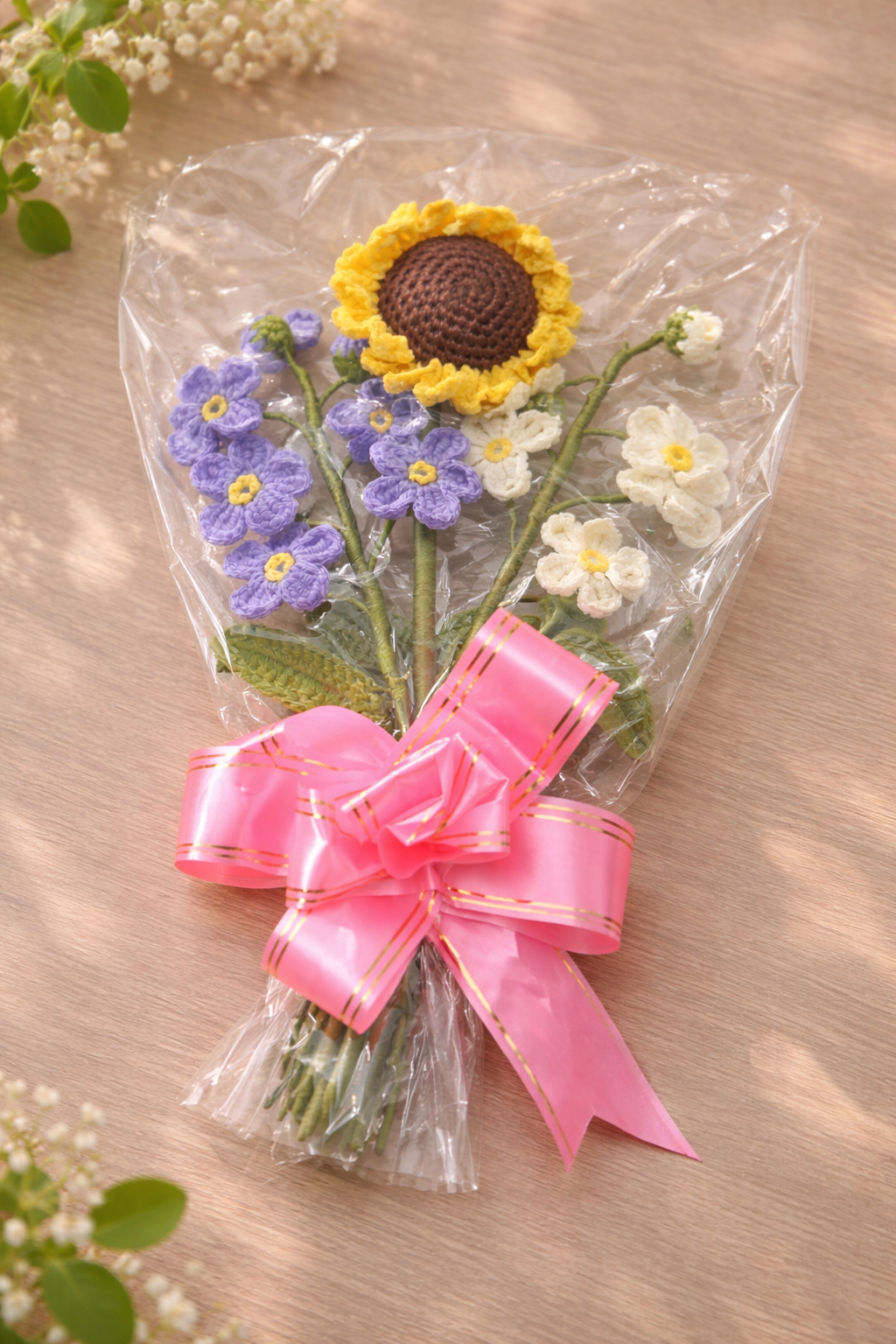 Forever Bloom Crochet Bouquet