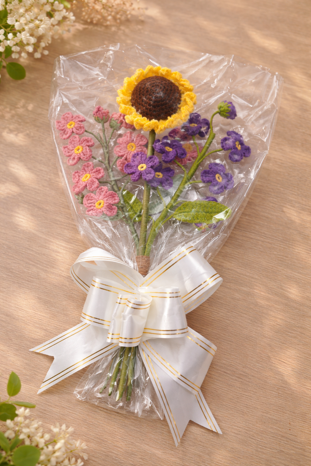 Forever Bloom Crochet Bouquet