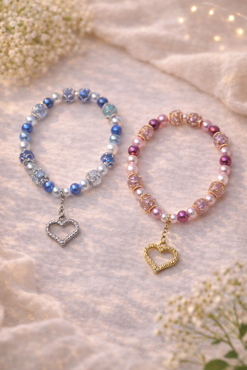 Harmony Hearts Friendship Bracelets 💙💗