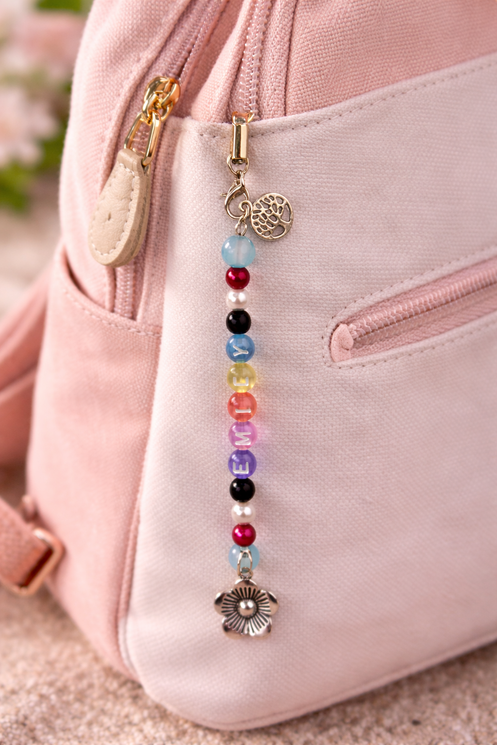 Personalised Name Keyring – Emily