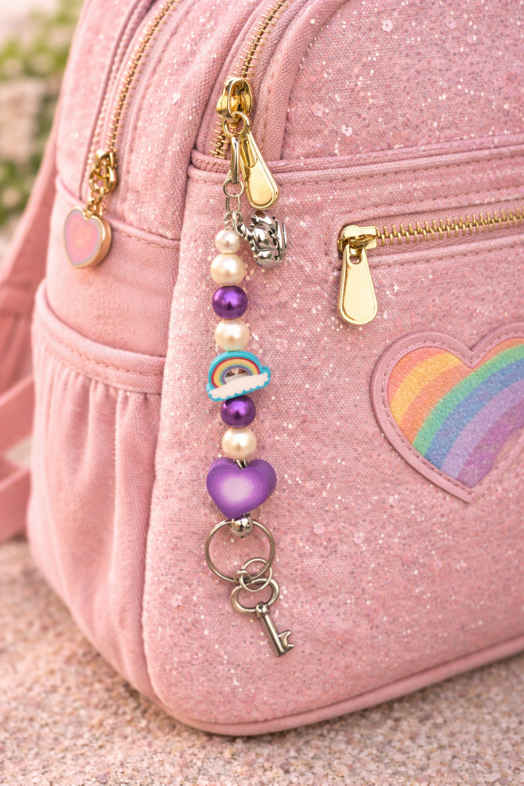Rainbow Dreams Keyring