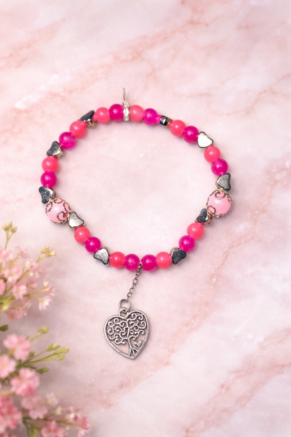Love & Life Heart Bracelet